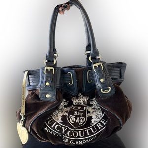SOLD Vintage Juicy Couture velour Y2k purse